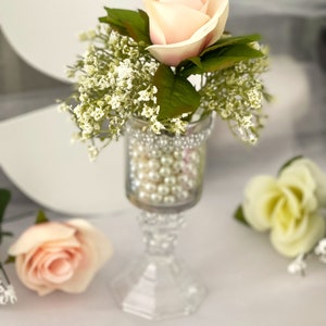 Centerpieces, Babys breath table centerpiece, Home decor, wedding table decorations, elegant wedding decor, centerpieces for tables