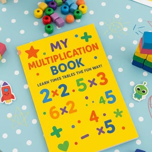 Caderno de exercícios de matemática, multiplicação, 100 páginas/dias de prática, Ensino Fundamental I e II.