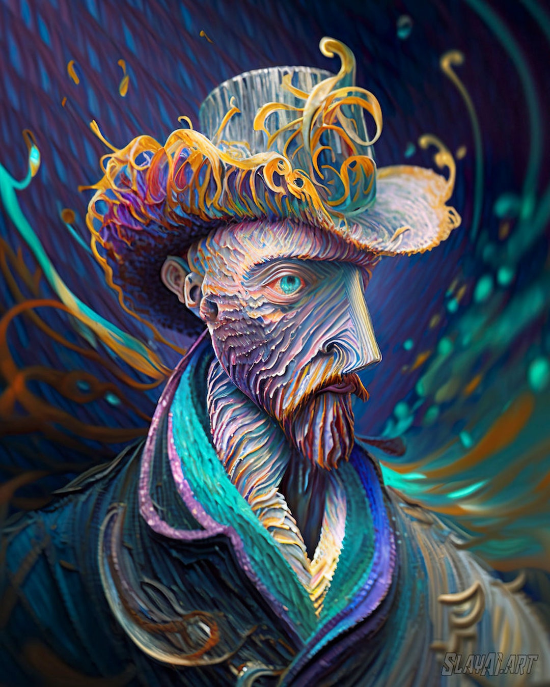 Ai van gogh sale