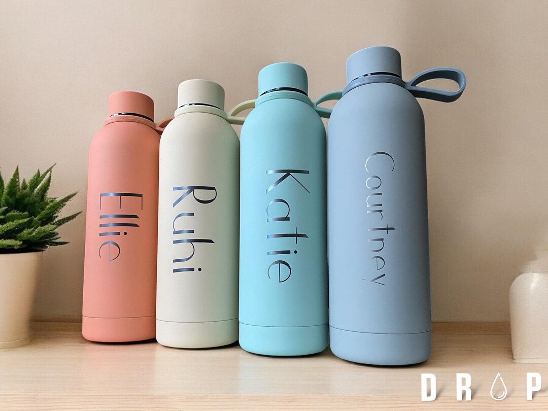 Personalized Teacher Gift Custom Water Bottle With Name Personalised ...