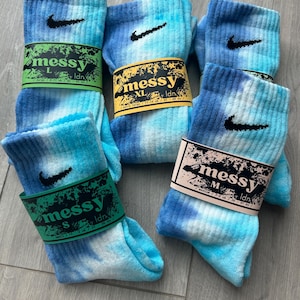 Tie Dye Crew Socks