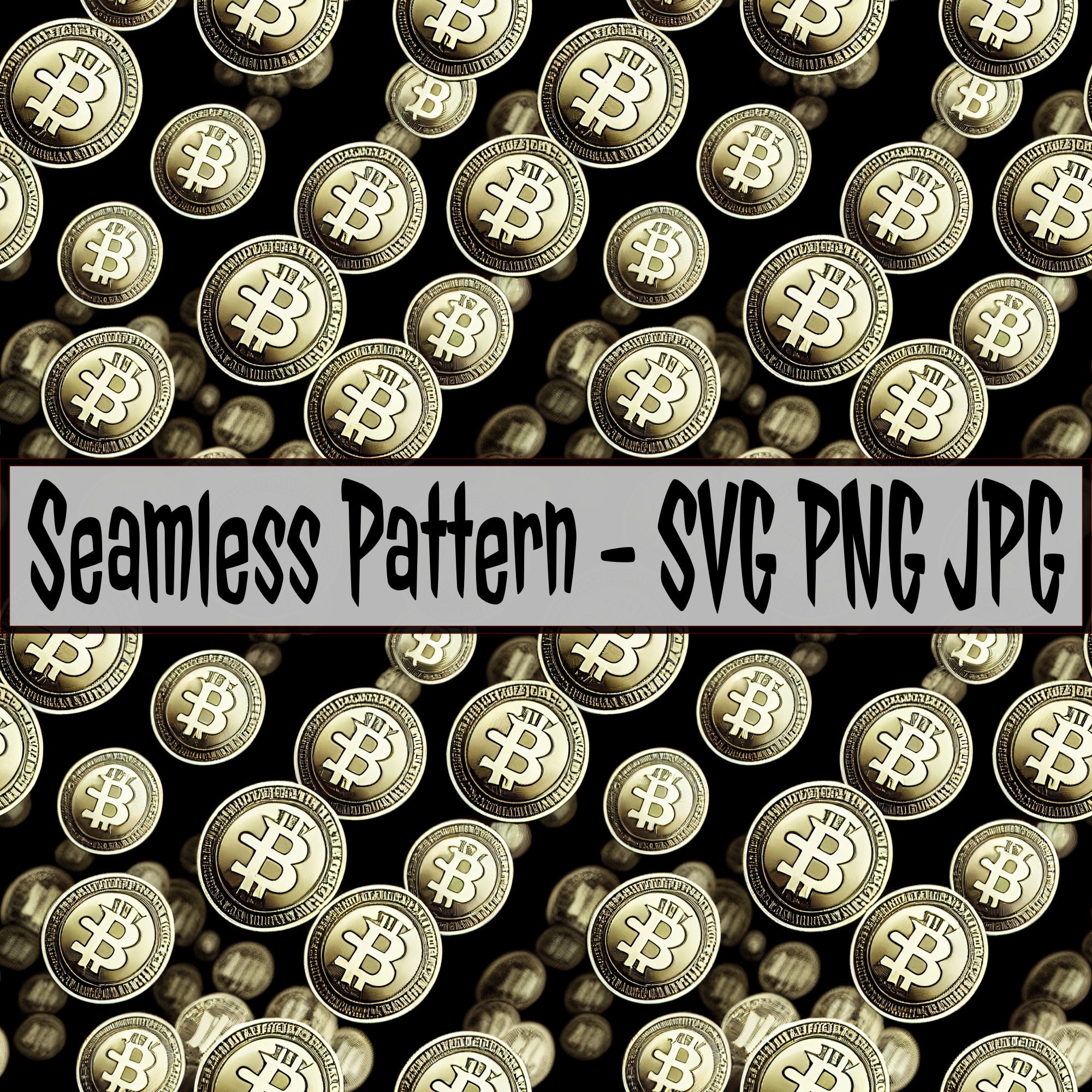 Padrão Bitcoin perfeito, SVG, PNG, JPG, arquivo de corte digital, uso  comercial, download instantâneo, padrão criptográfico, padrão de repetição  de meio de viagem Ai - Etsy Portugal