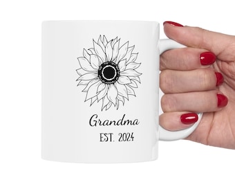 First Time Grandma Gift, New Grandma Gift, First Time Grandma Mug, Promoted to Grandma Mug, Grandma Est Mug, Promoted to Grandma Gift