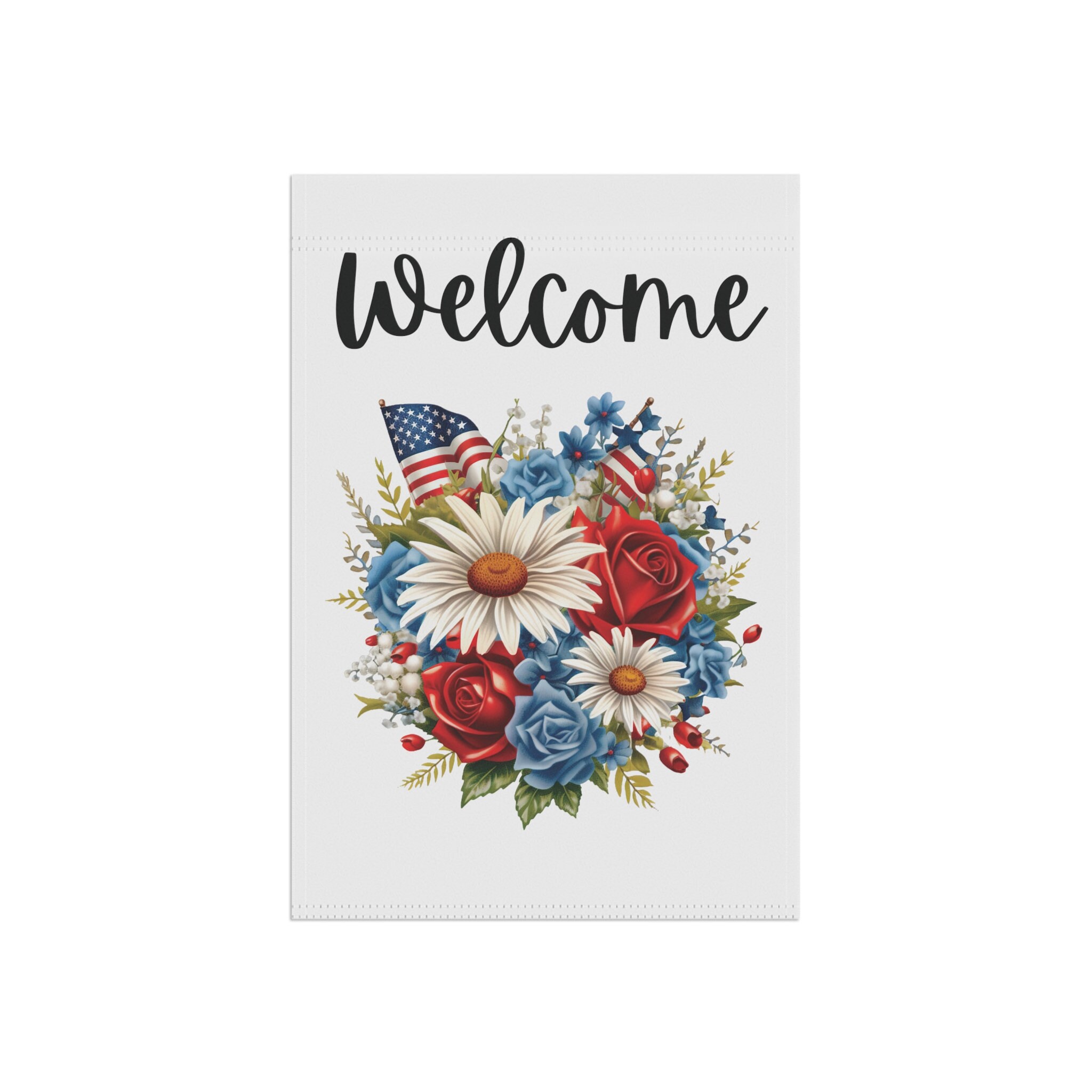 4th of July Garden Flag, July 4th Garden Flag, Patriotic Garden Flag, Summer Garden Flag