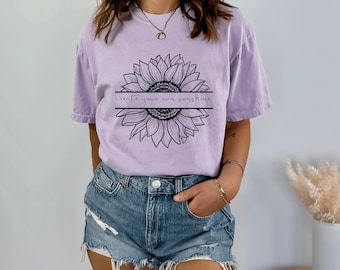 Comfort Colors Create Your Own Sunshine Shirt, Bring on the Sunshine T-shirt, Sunshine Lovers Gift, Summer Time, Inspirational Tee, Positive