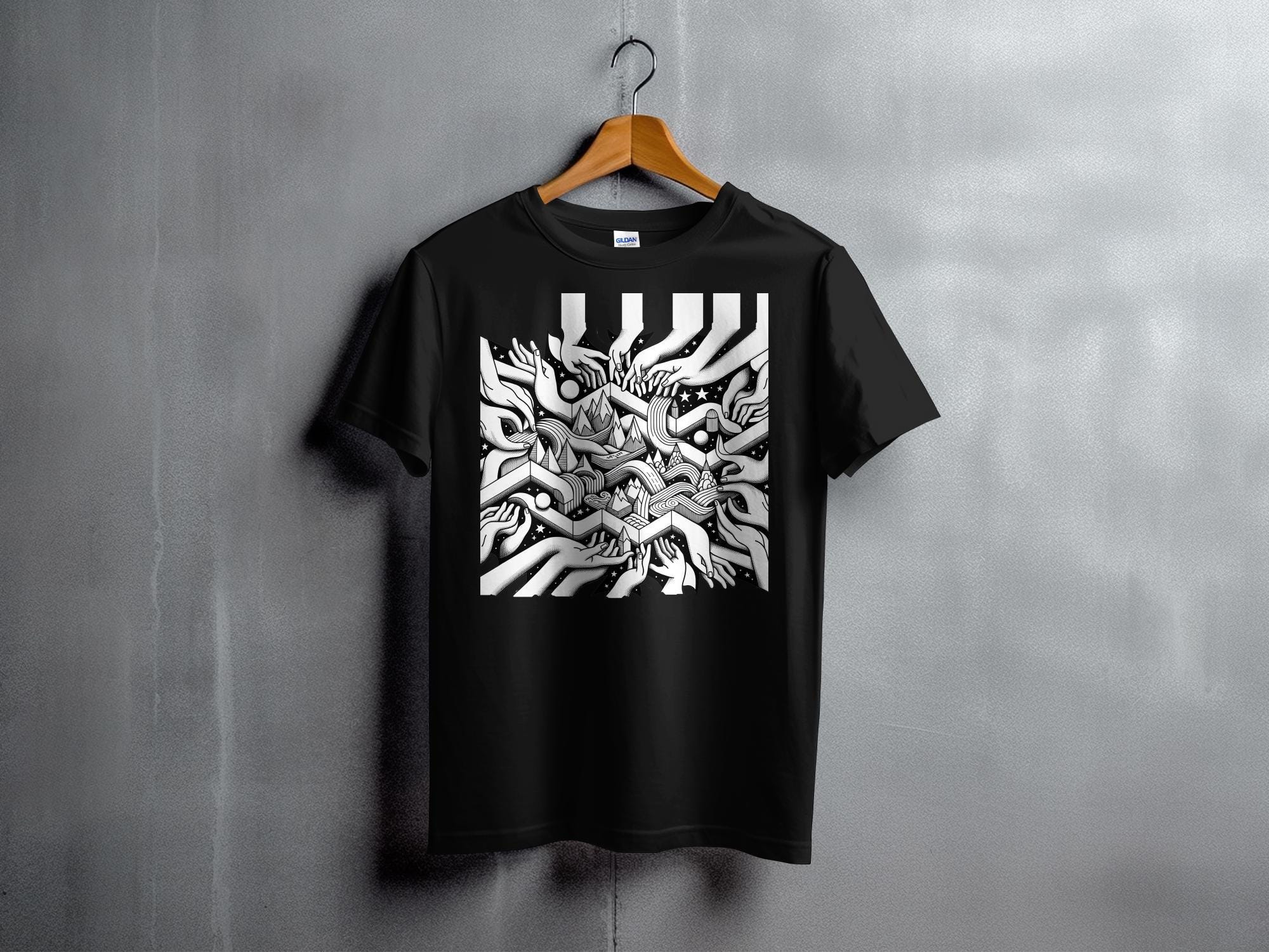 Mc escher t shirt - Etsy 日本