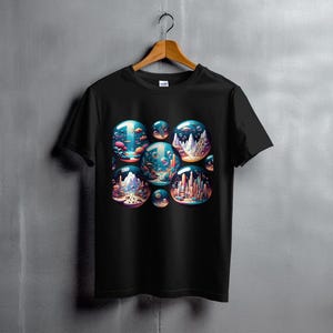 M.C. Escher Surreal Morphing geometric T-Shirt