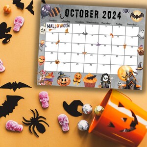 Editable School Calendar 2024-2025 From July to June, Printable ...