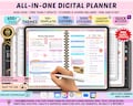 All-In-One Digital Planner 2026, 2027, 2028 Digital Planner, Digital Journal, Digital Goodnotes , Weekly, Daily Planner, Notability