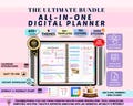 All-In-One Digital Planner 2025, 2026, 2027, Digital Planner, Digital Journal, Digital Goodnotes Template, Weekly, Daily Planner, Notability