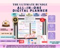 Smart All-In-One Digital Planner 2026, 2027, 2028 Digital Planner, Digital Journal, Digital Goodnotes , Weekly, Daily Planner, Notability