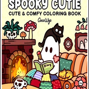 Coco Wyo Spooky Cutie 41 pages, printable, pdf