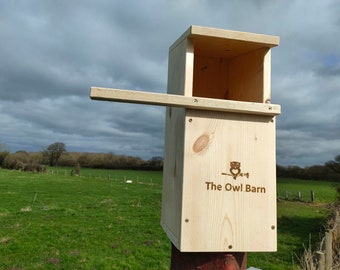 Personalised  Owl Nesting Box