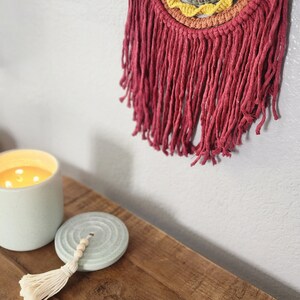 Rainbow Macrame Tapestry / Pride Wall Hanging