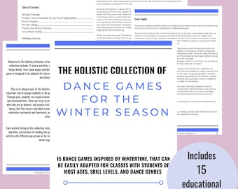 Winter Dance Class Games