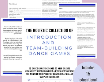 Team-Building Dance Games