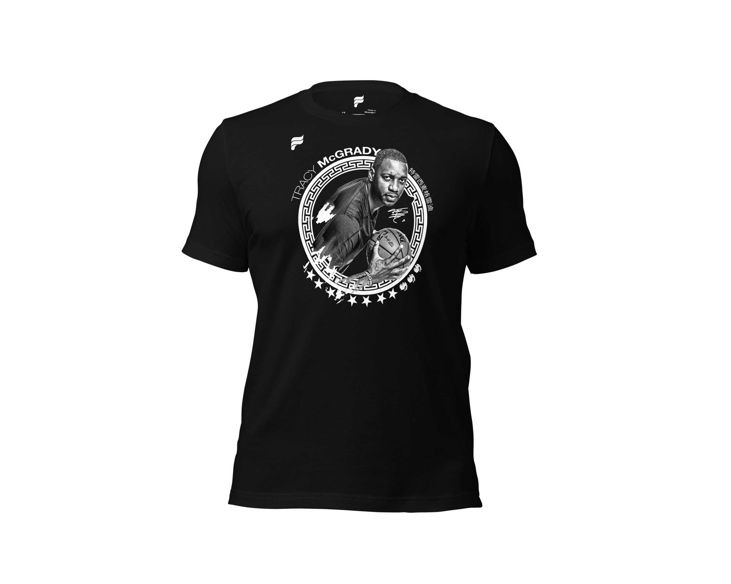Tracy McGrady - Black / White T-Shirt graphic t shirt hippie