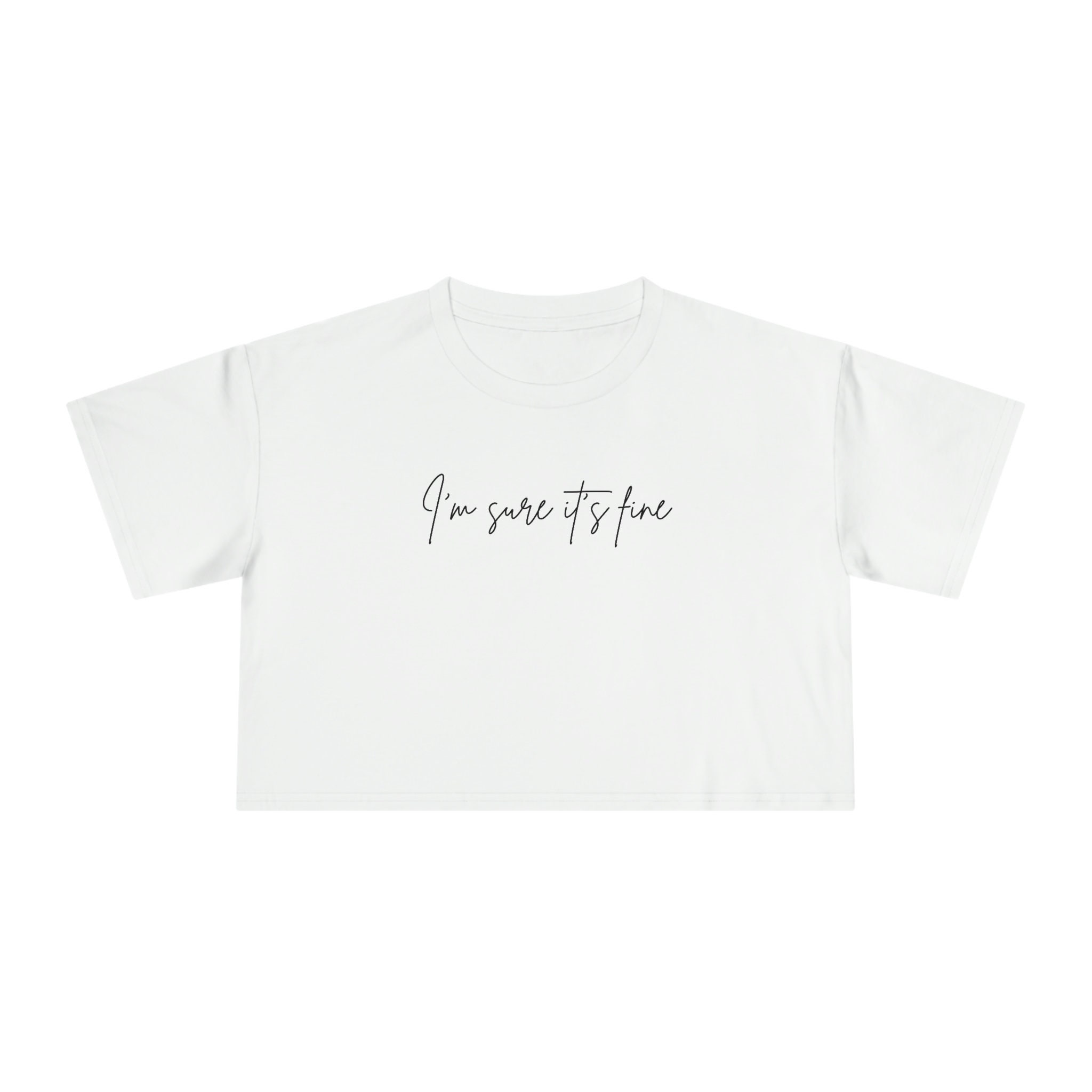 I'm fine thank you t-shirt  Clothes, Shop crop tops, Tops