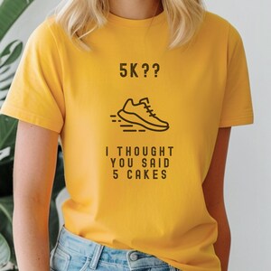 Running 5K T-Shirt, Sarcastic Workout Tee, Fitness Humor Shirt, Running Joke T-Shirt, Unisex Gym Shirt, Lazy Exerciser Gift, Fitness Lover