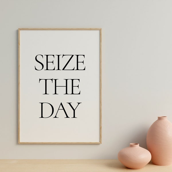Seize the Day Etsy