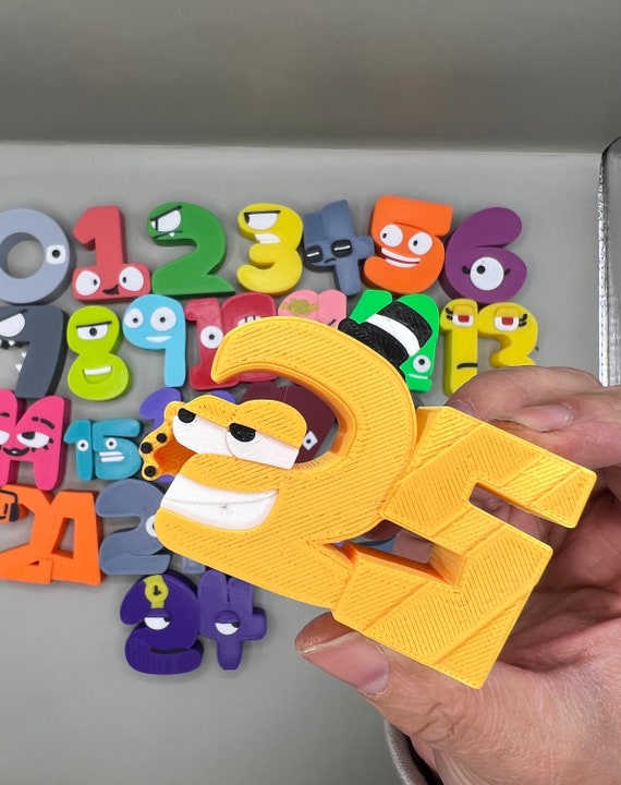 趣味 Numbers 数字フィギュアシリーズ 0～25（3D SESシリーズのファンアート