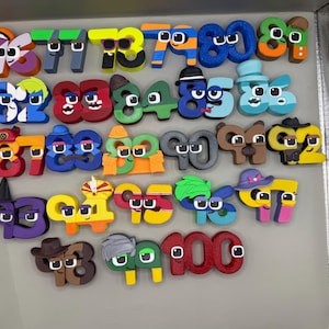 Wonderland Numbers 76-100 numbers fan art