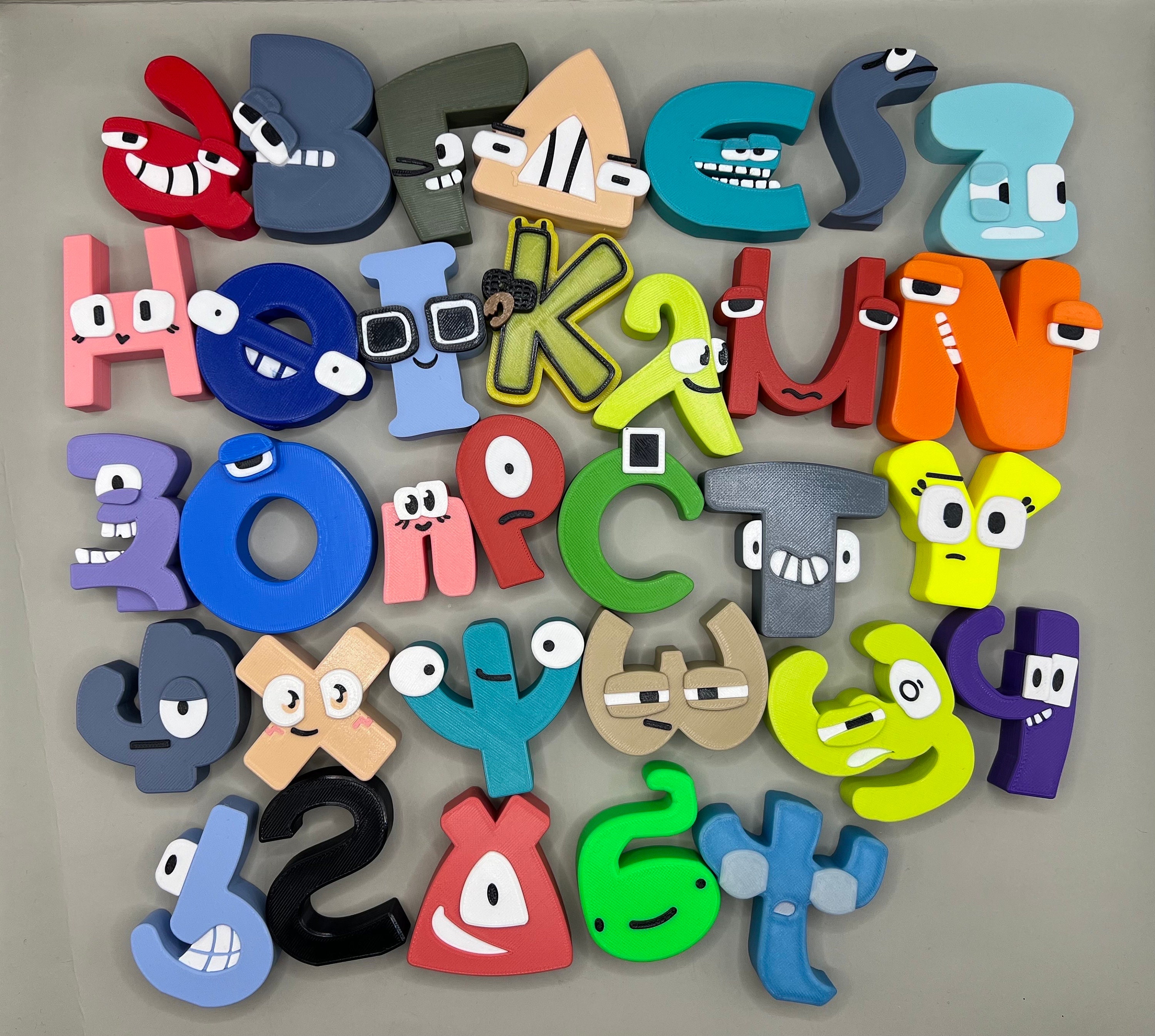 Coptic Alphabet Figures - Full Set 32 Characters!