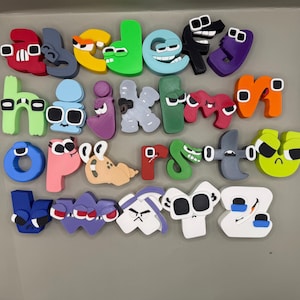 a-z Lowercase Alphabet Figures