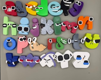 a-z Lowercase Alphabet Figures