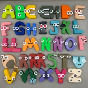 Spanish Alphabet Figures - Full set!