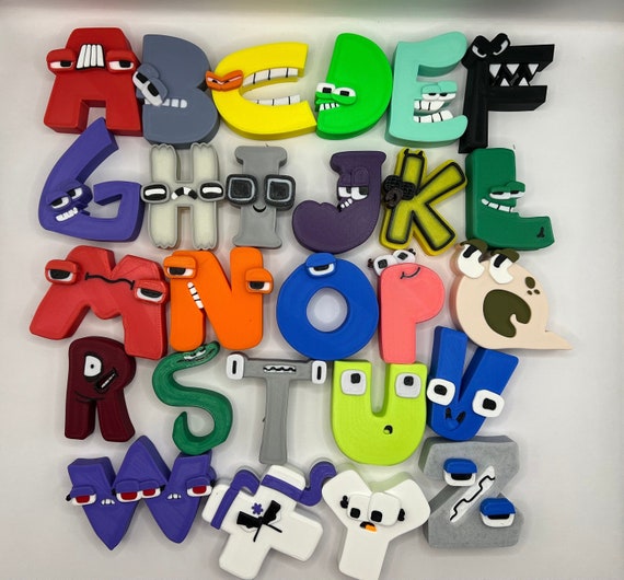 Alphabet Lore A-Z Inspired Toy Figure More Alphabet Characters to Come I  Have Them All Kids Toy Gift/ Keychain or Magnet..numbers Too -  Hong  Kong