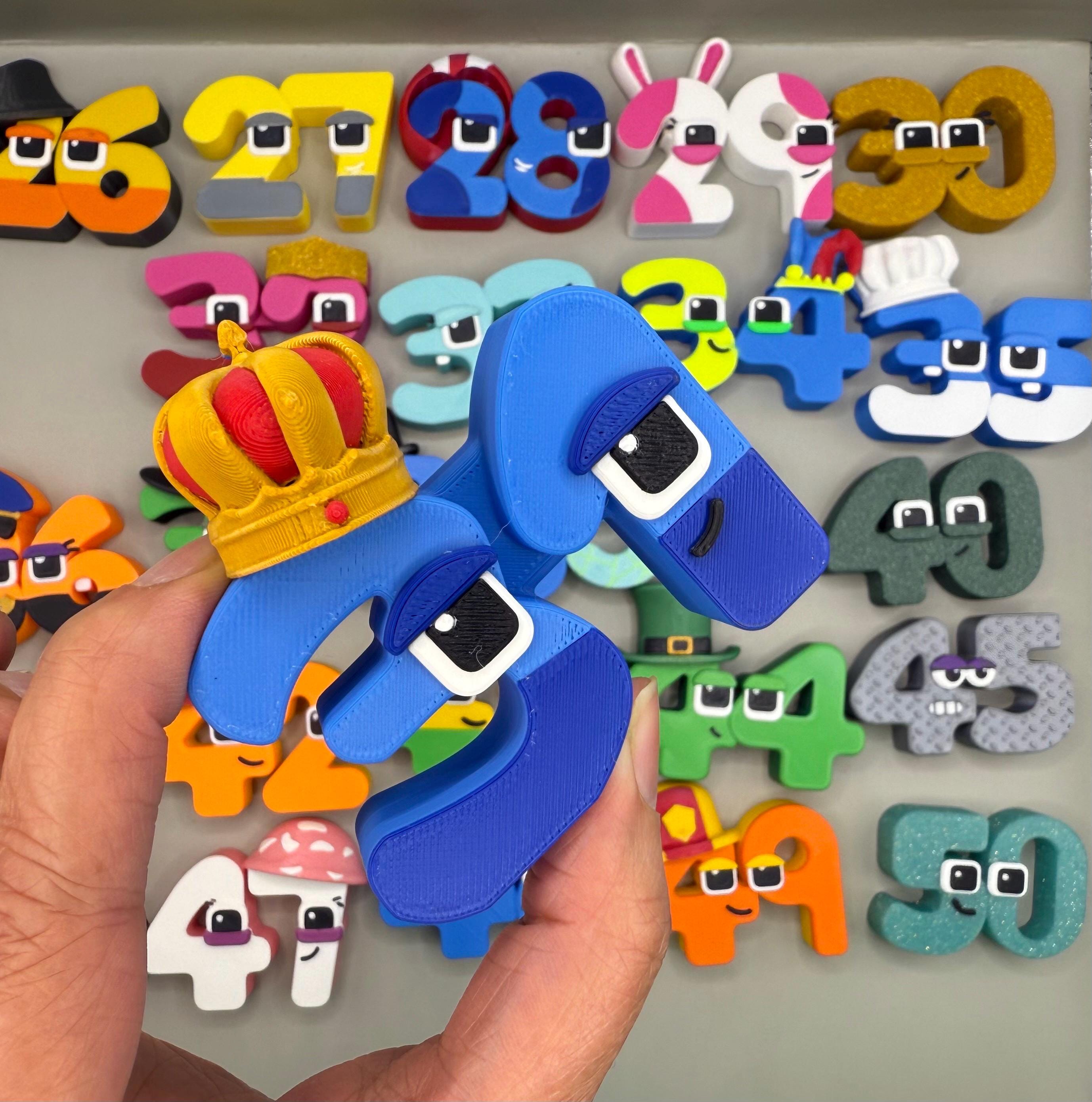 Wonderland Numbers 26-50 Numbers Fan Art - Etsy