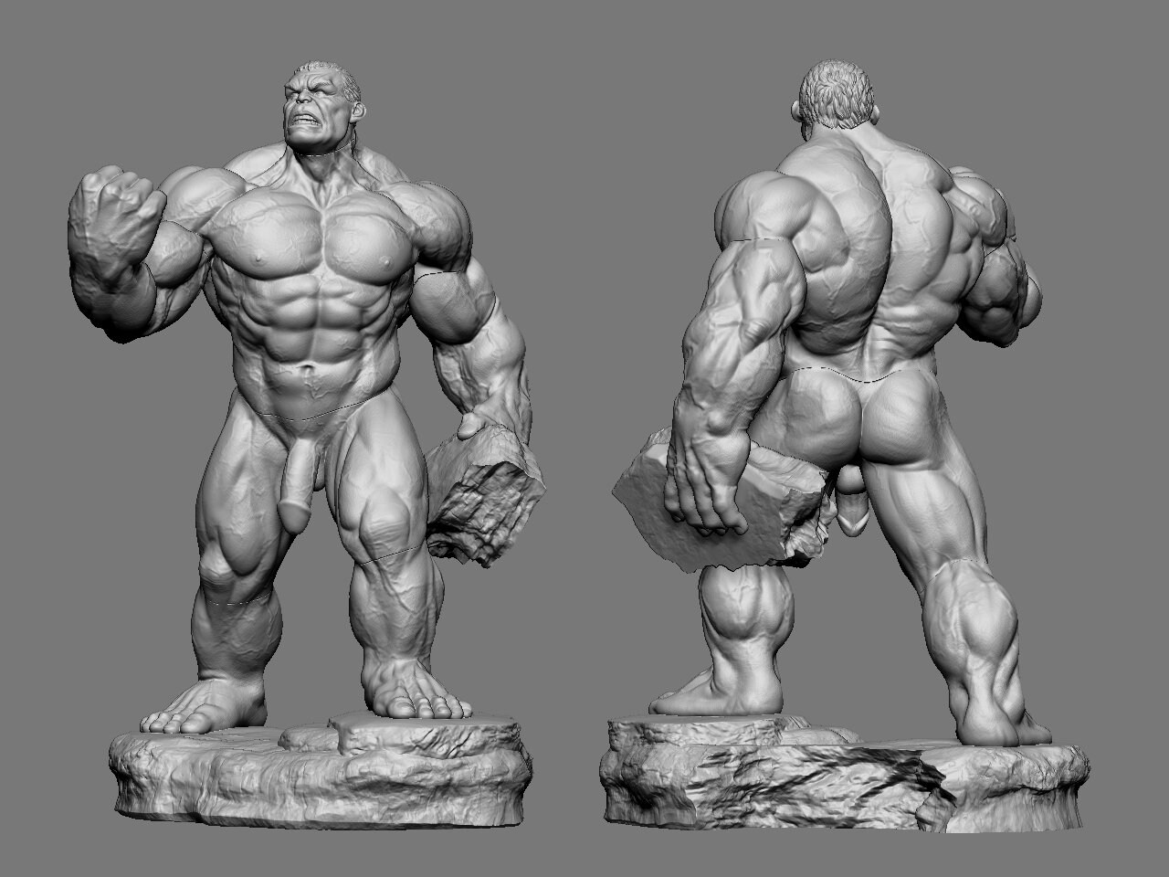 Hulk NSFW 3D Prints STL File - Etsy UK