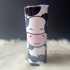Mama & Mini Tumblers| Cow print| Tumblers| Tumblers with straw| Drinkware