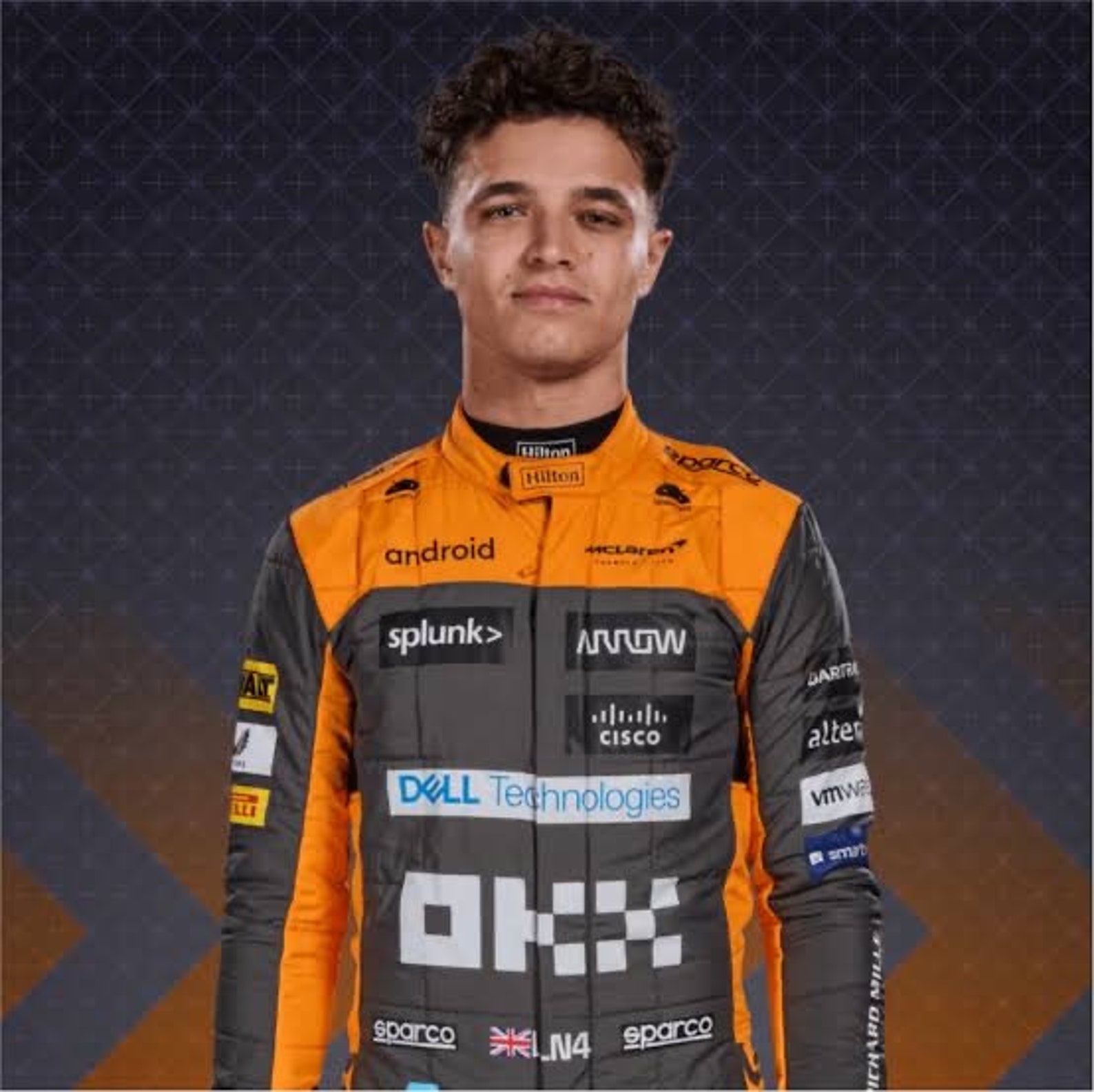 Lando Norris 2023 Mclaren F1 Team Race Suit With Gloves - Etsy