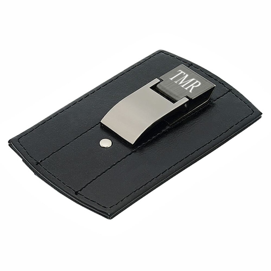 Personalized Money Clip / Card Holder Free Engraving Etsy