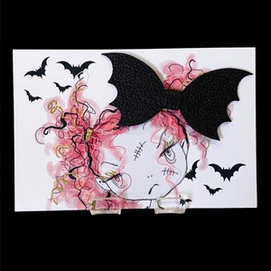 Hair bow cards, Bow display cards, Headband cards, Bow cards, Display cards, Set of 10 bow cards, Hair bow display cards, Bow packaging card
