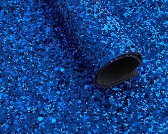 Chunky glitter fabric, Chunky glitter, Glitter faux leather, No shed glitter, Hair bow supplies, Craft supplies, Glitter sheet