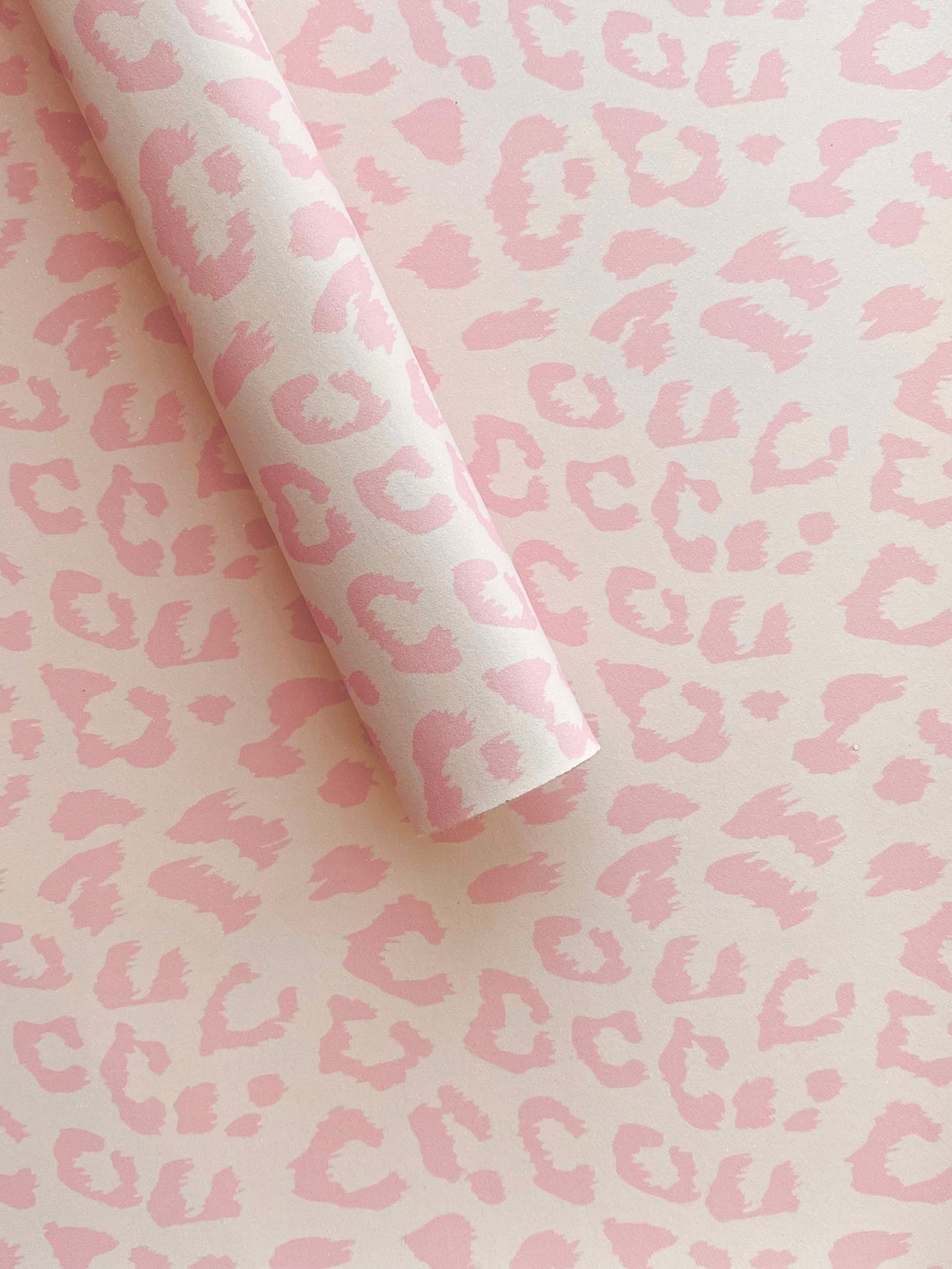Leopard Faux Leather - Faux Leather Sheet - Glimmer Suede Faux Leather ...
