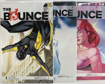 BOUNCE Comic Books: Image Indie Sci-fi Superhero, Issues 1-3