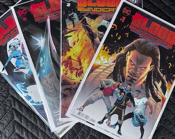 BLOOD SYNDICATE season one 1-4 DC Superhero Comic Books. Milestone