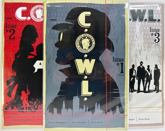 C.o.w.l. Comic Books: Issues 1-3 - Image Indie Comics