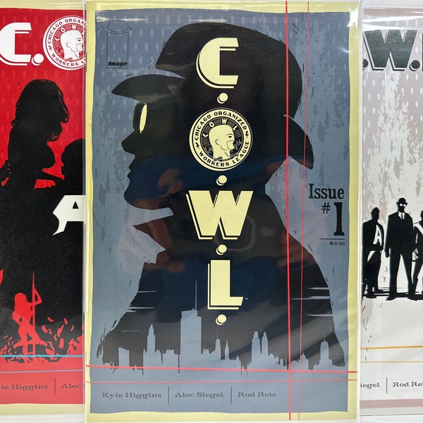 C.o.w.l. Comic Books: Issues 1-3. Chicago Organized Workers League. Indie Comics published by Image. Cool Alternative Adventure Story.