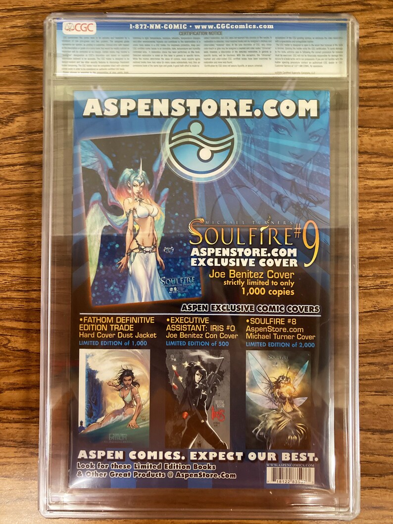 Dellec 0 Zero Aspen Comic Book 2009: High-Grade 9.8 CGC. Rare Collectible Comic. Indie Publisher Alternative Stuff image 6