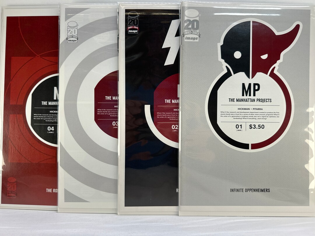THE MANHATTAN PROJECTS Comic Books: Issues 1-4. Indie Comics Published ...