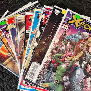 X-FORCE Comic Book Lot. Some #1 Issues! plus some Special Covers. Deluxe Mixed Lot of 12 total.