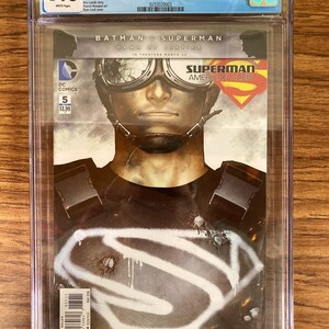 SUPERMAN: American Alien CGC Graded Comic Books. Choose from 1-7 w/ Variant Covers etc. High Grade Collectible Choose from Dropdown Menu. #5 Regular Cover 9.6