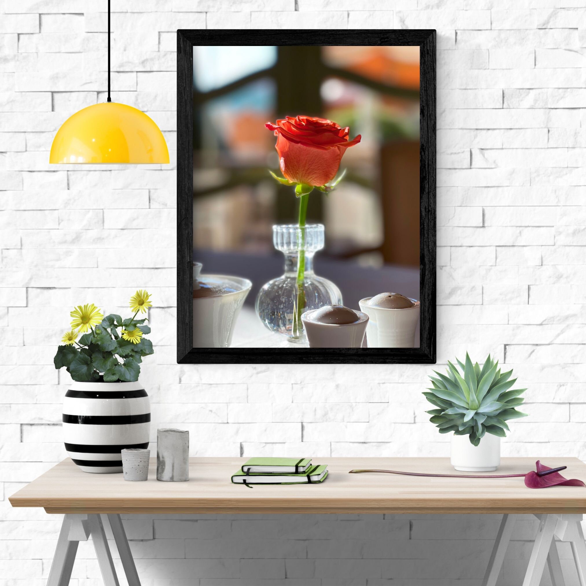 Red Rose Wall Art Printable Rose Photo Fine Art Photography Rose ...