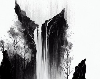 Draw a Giant Waterfall | Deepa A. | Skillshare
