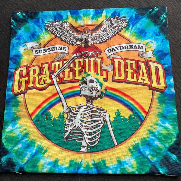 Grateful Dead Pillow Cover Sunshine Daydream